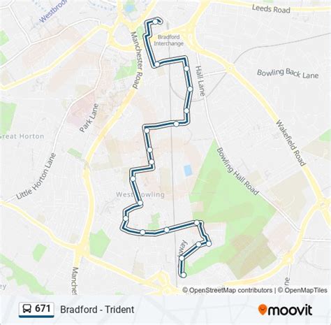671 bus route bradford|WestBowling.